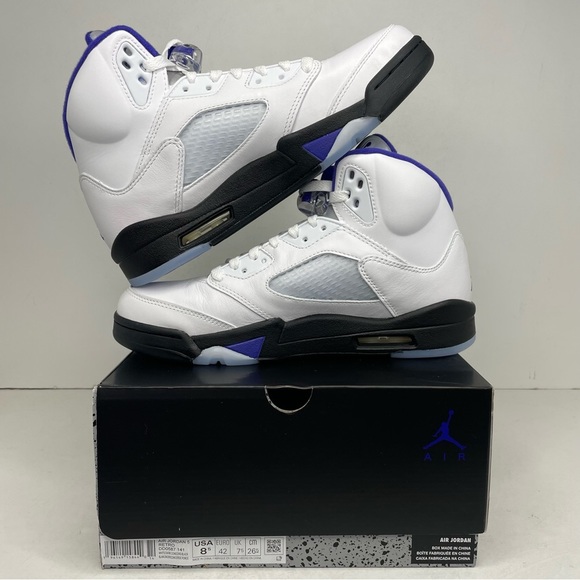 Nike Air Jordan 5 Retro “Dark Concord” NEW 2022 - Picture 3 of 4